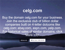 Tablet Screenshot of celg.com